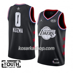 Dres Los Angeles Lakers Kyle Kuzma 0 2019 All-Star Jordan Brand Crna Swingman - Dječji